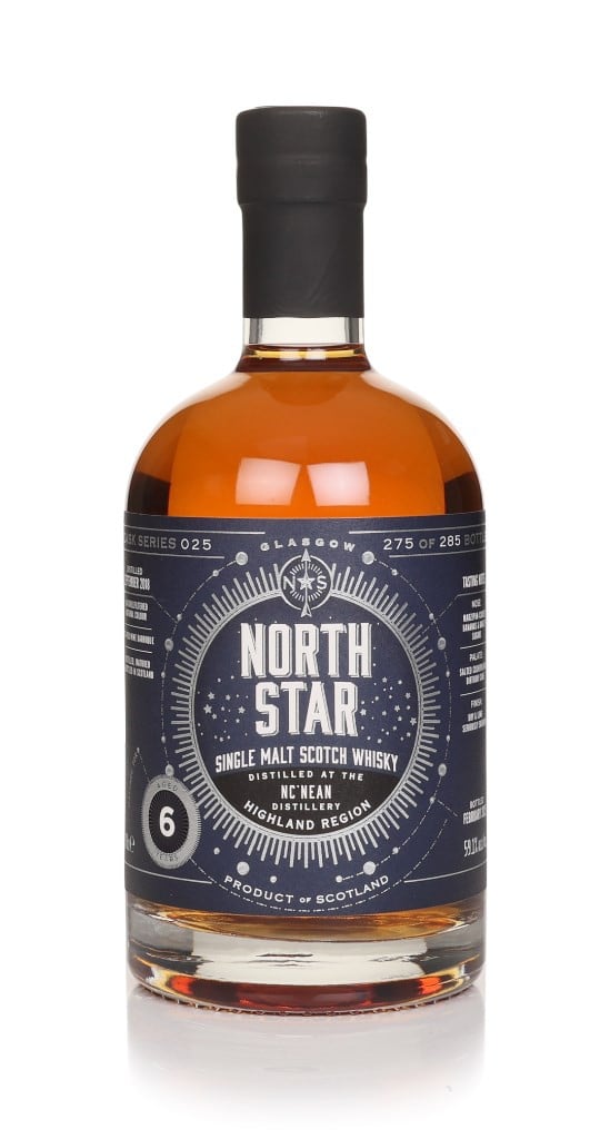 Nc'nean 6 Year Old 2018 - North Star Spirits 70cl