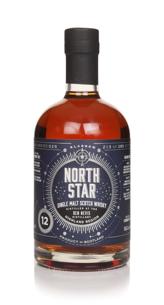 Ben Nevis 12 Year Old 2012 - North Star Spirits 70cl