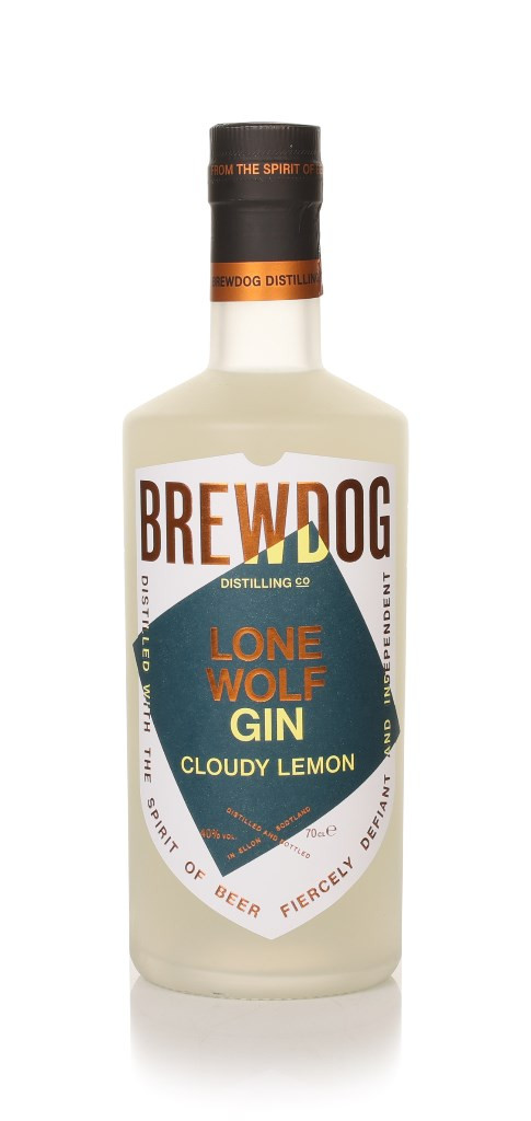 LoneWolf Cloudy Lemon Gin 70cl