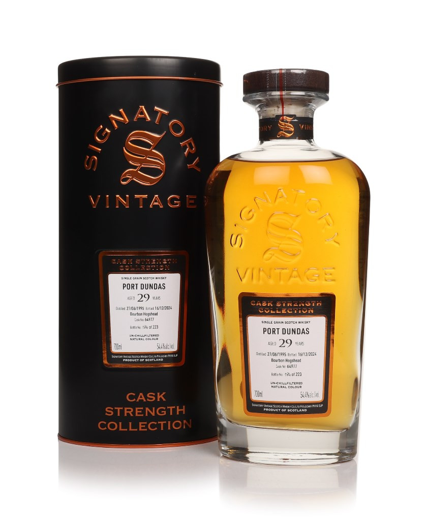 Port Dundas 29 Year Old 1995 (cask 64977) - Cask Strength Collection (Signatory) 70cl