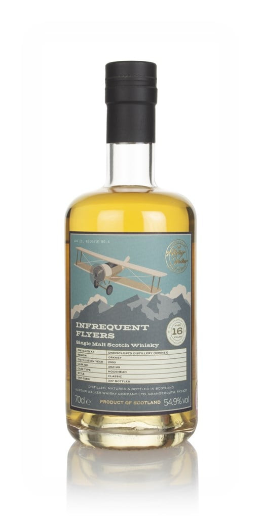 Orkney 16 Year Old 2003 (cask A521 #9) - Infrequent Flyers (Alistair Walker) 70cl