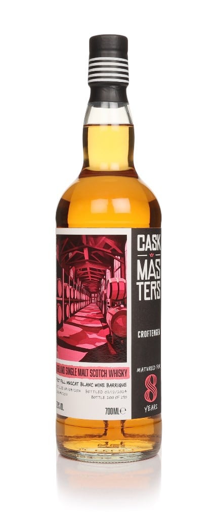 Croftengea 8 Year Old 2016 (cask 5/2016) - Cask Masters (Brave New Spirits) 70cl
