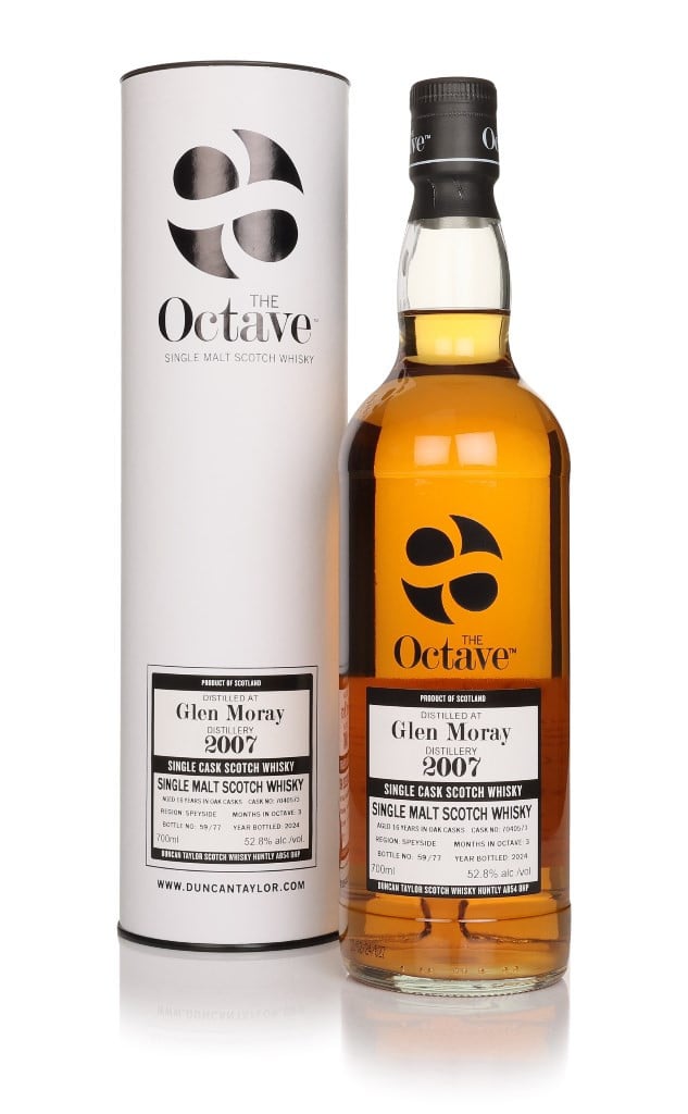 Glen Moray 16 Year Old 2007 (cask 7040573) - The Octave (Duncan Taylor) 70cl