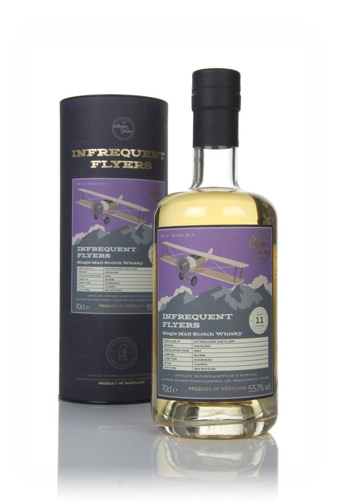 Fettercairn 11 Year Old 2007 (cask 801506) - Infrequent Flyers (Alistair Walker) 70cl