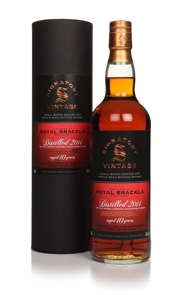 Brackla 10 Year Old 2014 - Small Batch Edition #17 (Signatory) 70cl