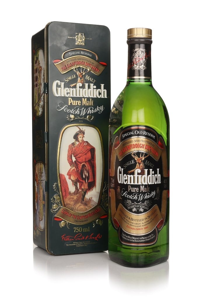 Glenfiddich Pure Malt - Clans of the Highlands (Clan Drummond) - 1980s
