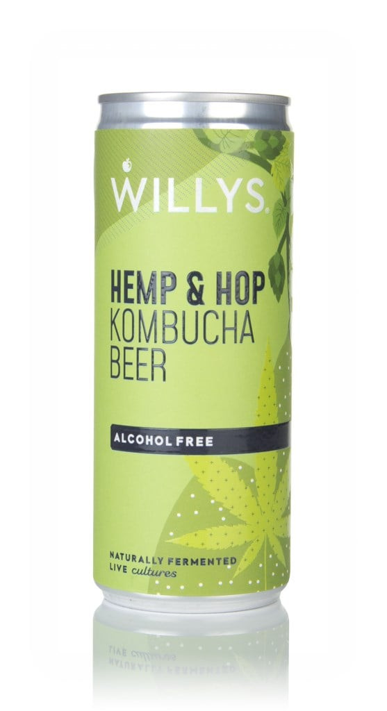 Willy's Hemp & Hop Kombucha Beer 25cl