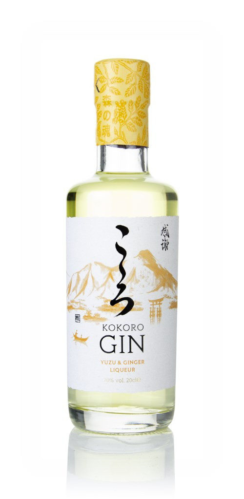 Kokoro Gin Yuzu & Ginger Liqueur 20cl | Master Of Malt