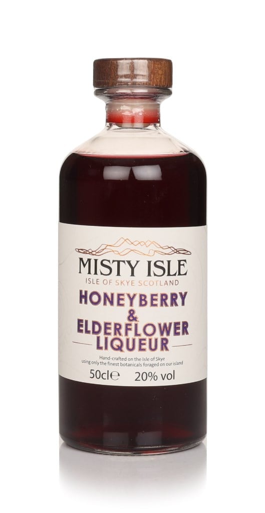 Misty Isle Honeyberry & Elderflower Liqueur 50cl