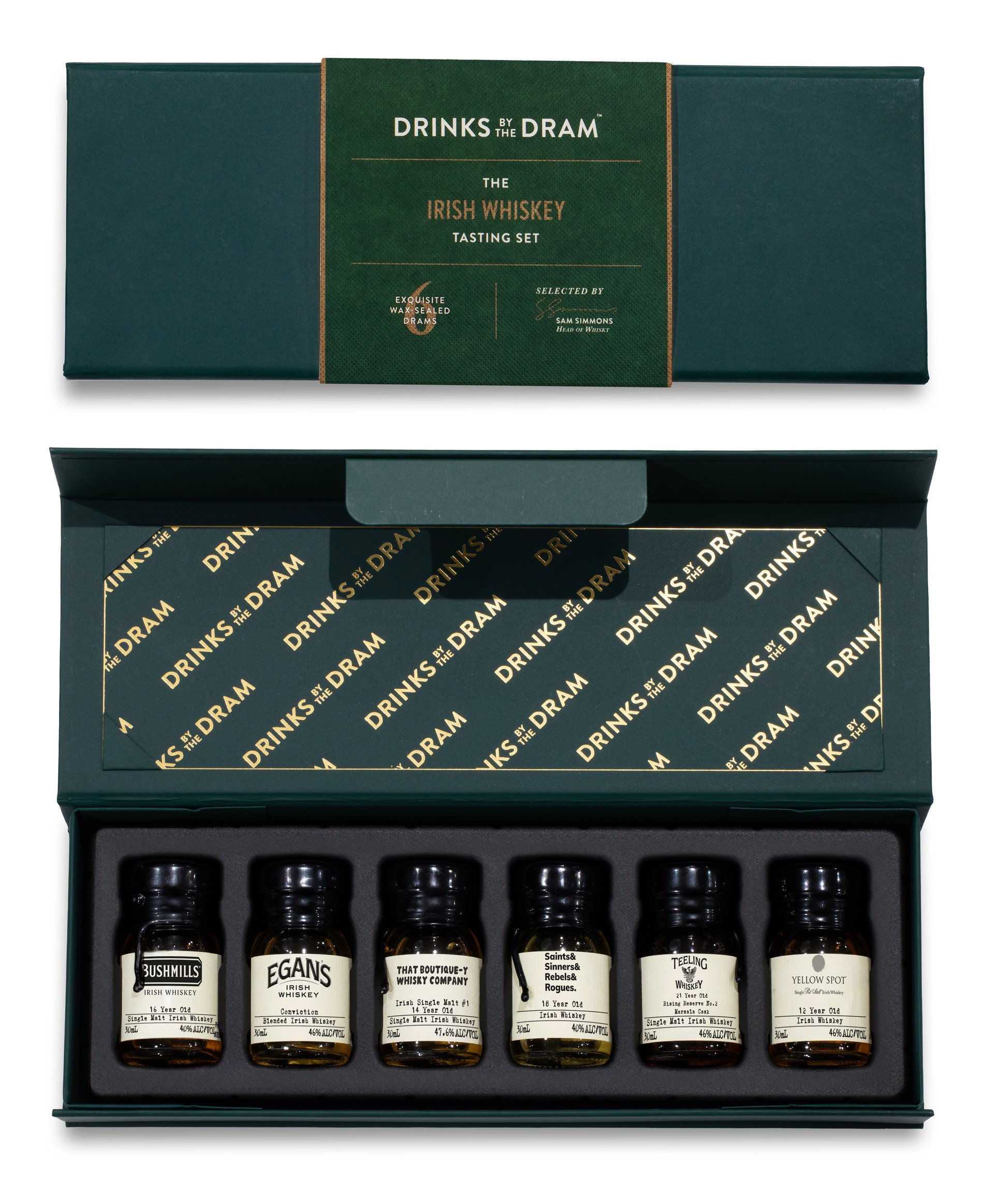 The Irish Whiskey 6 Dram Tasting Set 18cl