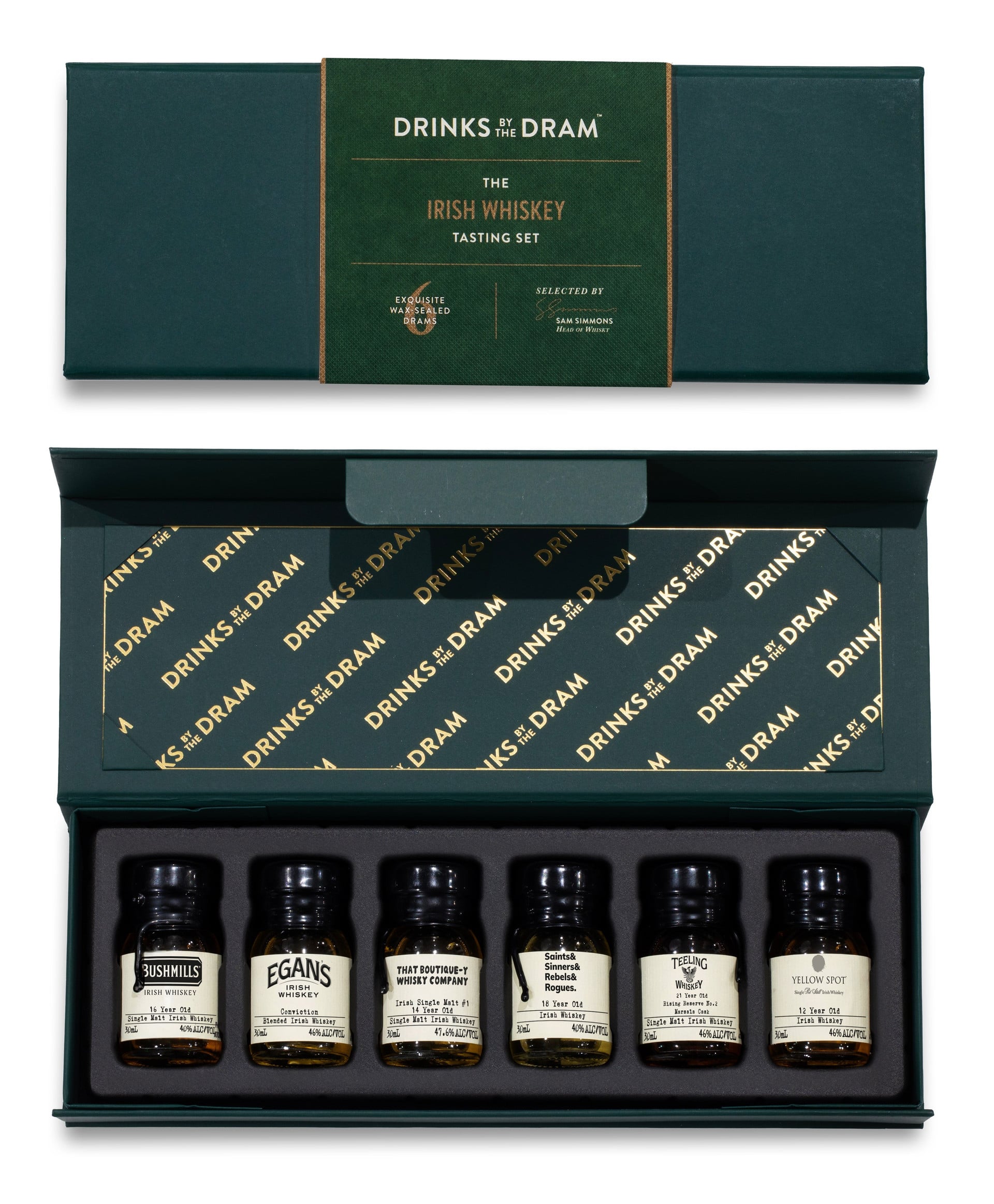 The Irish Whiskey 6 Dram Tasting Set