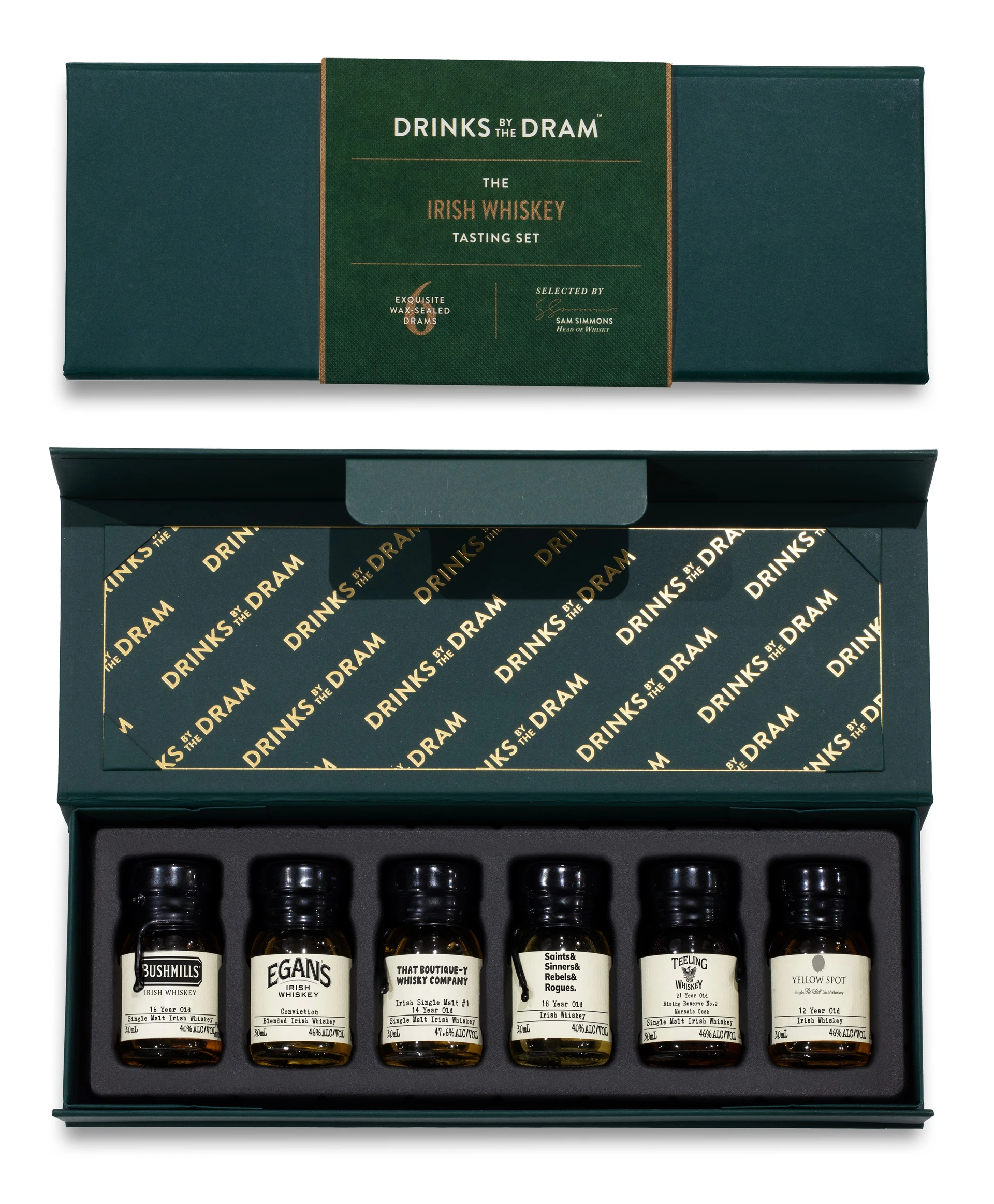 The Irish Whiskey 6 Dram Tasting Set