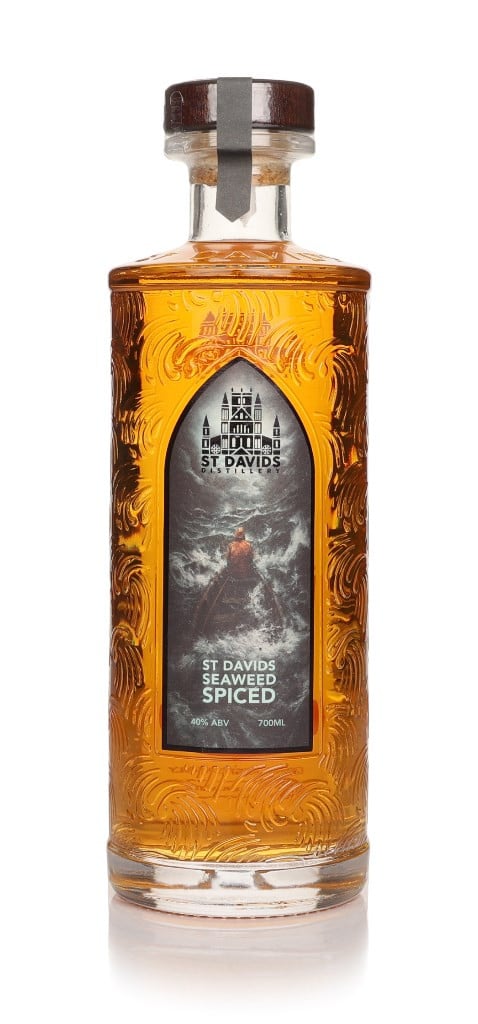 St Davids Seaweed Spiced Rum 70cl
