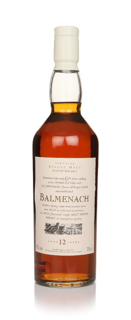 Balmenach 12 Year Old - Flora and Fauna (with White Cap) 70cl