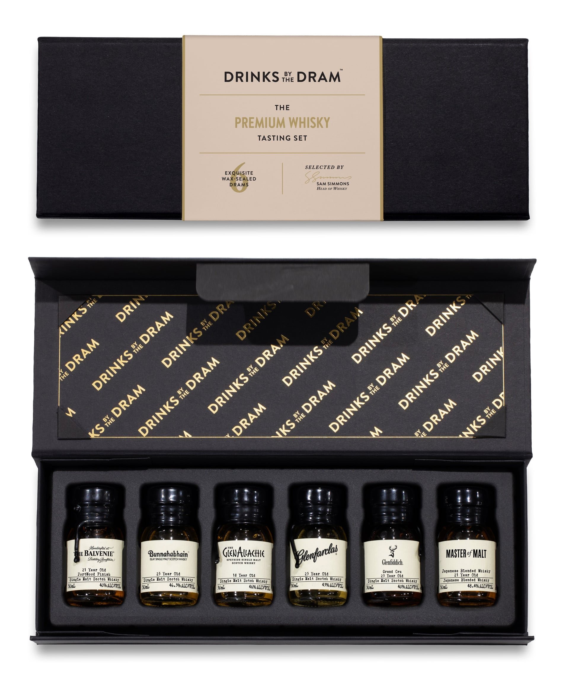 The Premium Whisky Tasting Set 18cl
