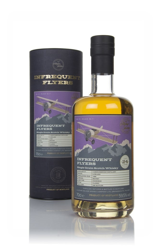 Cameronbridge 24 Year Old 1995 (cask 8047657) - Infrequent Flyers (Alistair Walker) 70cl