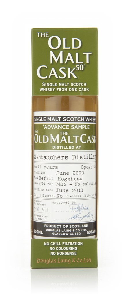 Glentauchers 11 Year Old 2000 - Old Malt Cask (Douglas Laing) 20cl