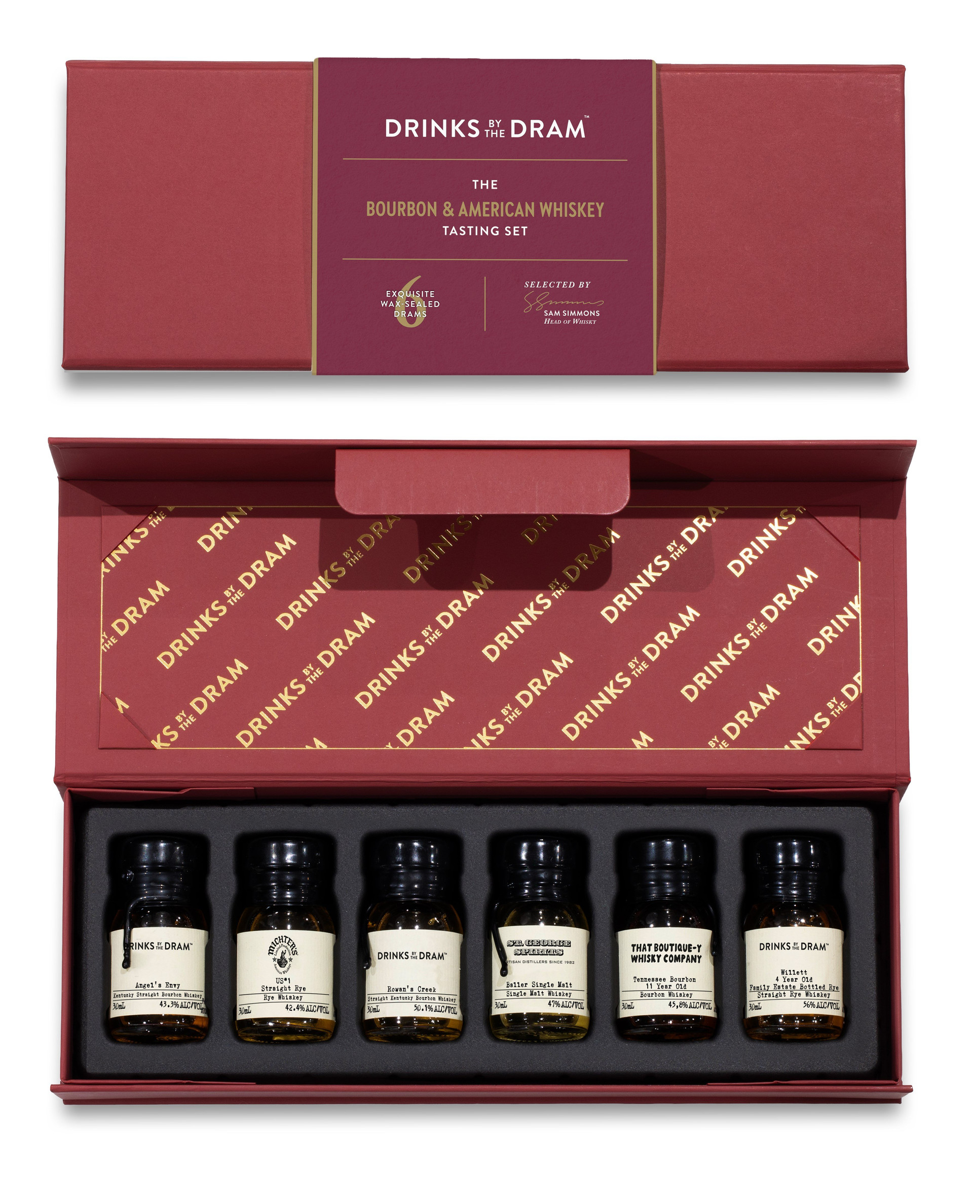 The Premium Vodka 6 Dram Tasting Set 18cl | Master Of Malt