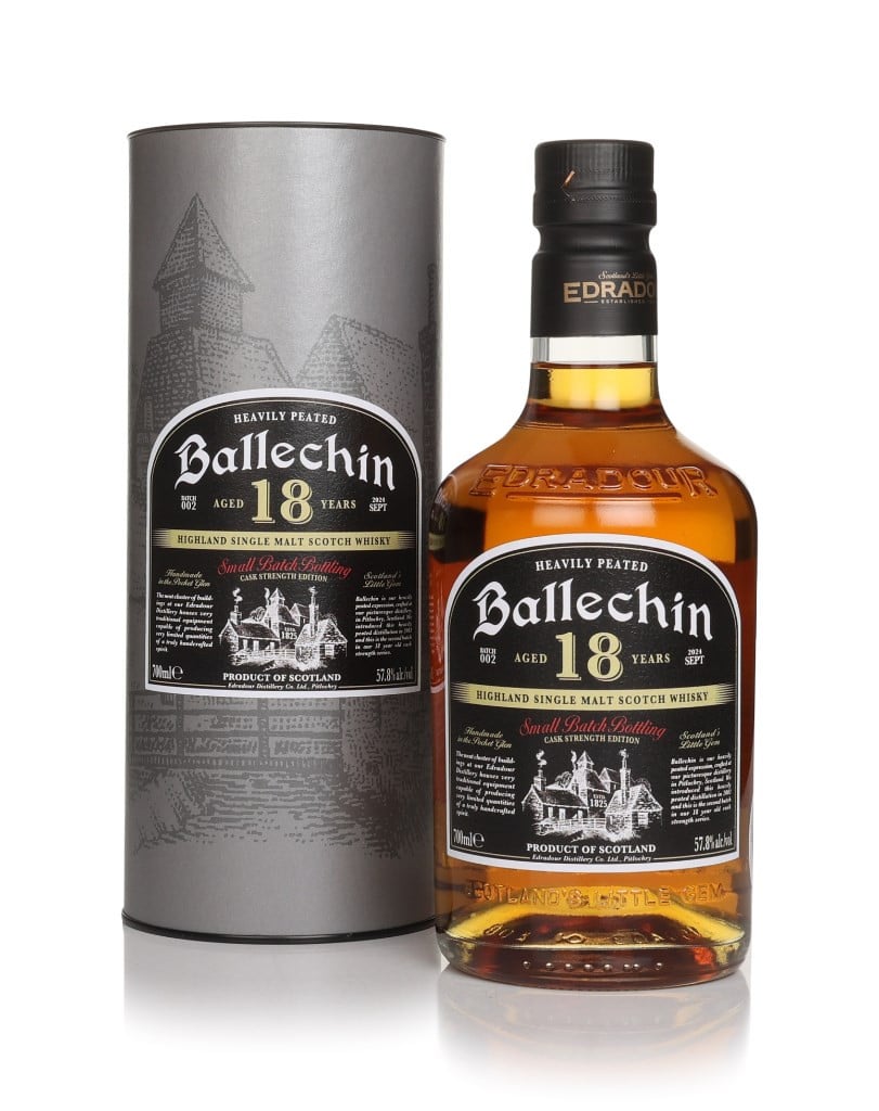 Edradour Ballechin 18 Year Old Batch 2 - Cask Strength Edition
