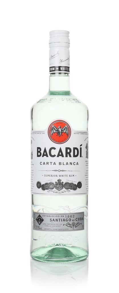 Bacardi Carta Blanca (1L) 100cl
