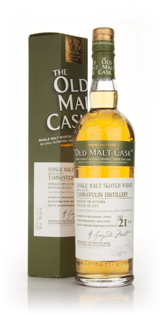 Tamnavulin 21 Year Old 1989 Cask 7502 - Old Malt Cask (Douglas Laing)  70cl