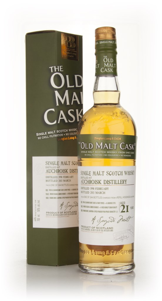 Auchroisk 21 Year Old 1990 - Old Malt Cask (Douglas Laing) 70cl
