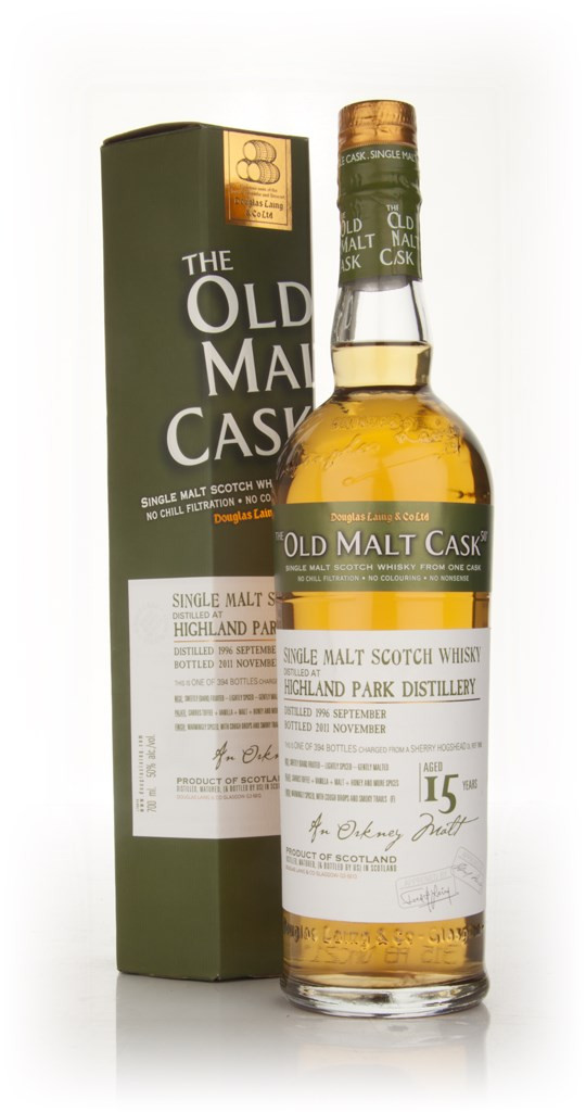 Highland Park 15 Year Old 1996 - Old Malt Cask (Douglas Laing) 70cl