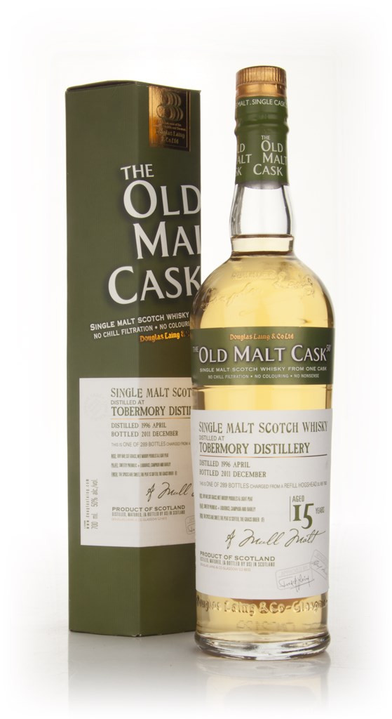 Tobermory 15 Year Old 1996 - Old Malt Cask (Douglas Laing)  70cl