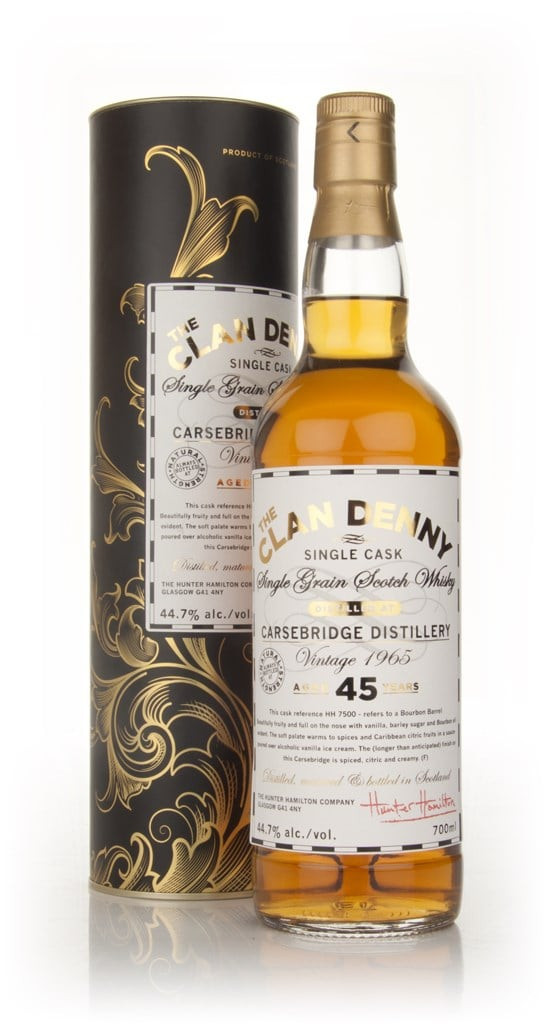  Carsebridge 45 Year Old 1965 - The Clan Denny (Douglas Laing)  70cl