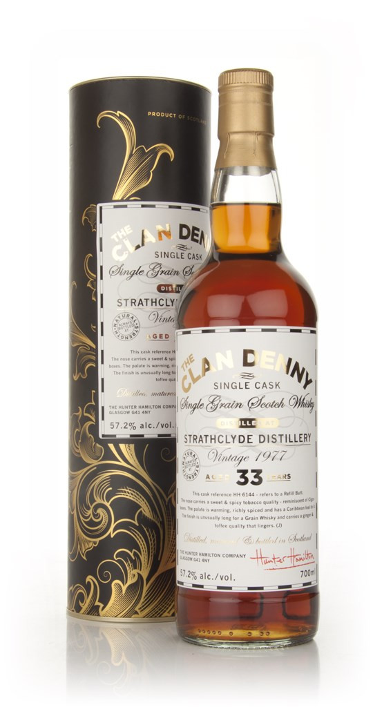Strathclyde 33 Year Old 1977 - The Clan Denny (Douglas Laing) 70cl