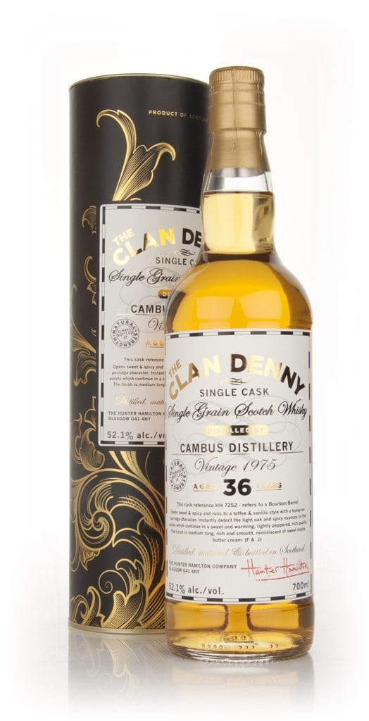 Cambus 36 Year Old 1975 - The Clan Denny (Douglas Laing)  70cl