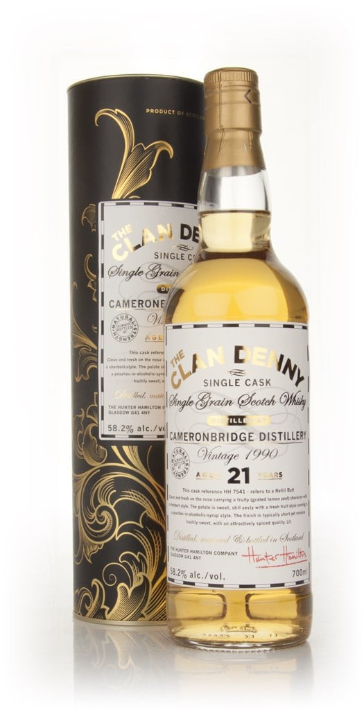 Cameronbridge 21 Year Old 1990 - The Clan Denny (Douglas Laing) 70cl