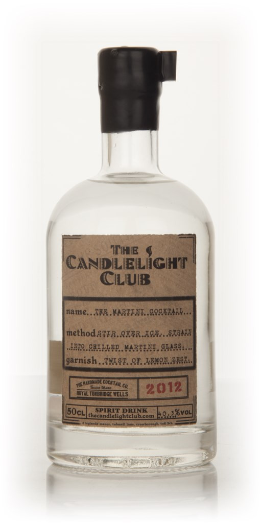 The Martini Cocktail - The CandleLight Club 50cl