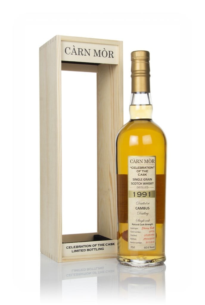 Cambus 27 Year Old 1991 (cask 61976) - Celebration Of The Cask (Càrn Mòr) 70cl
