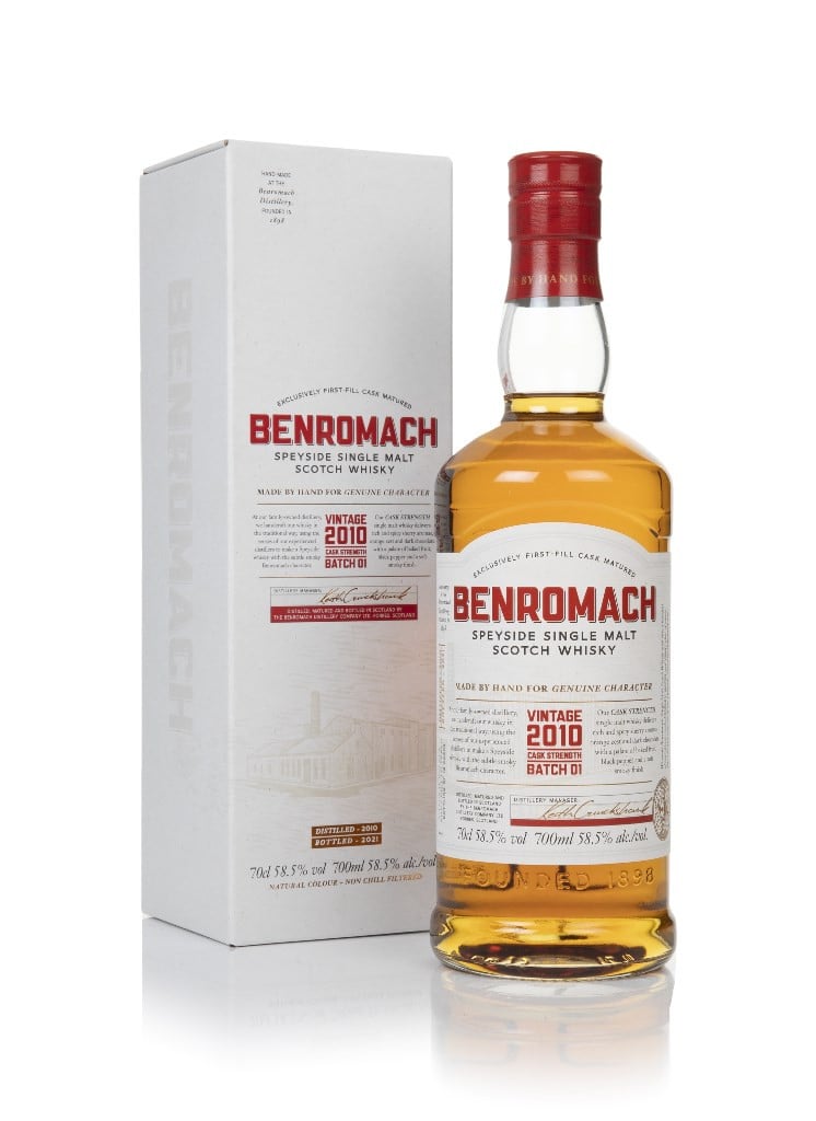 Benromach Cask Strength Vintage 2014 (bottled 2024) - Batch 03 2010 (bottled 2021) Batch 1