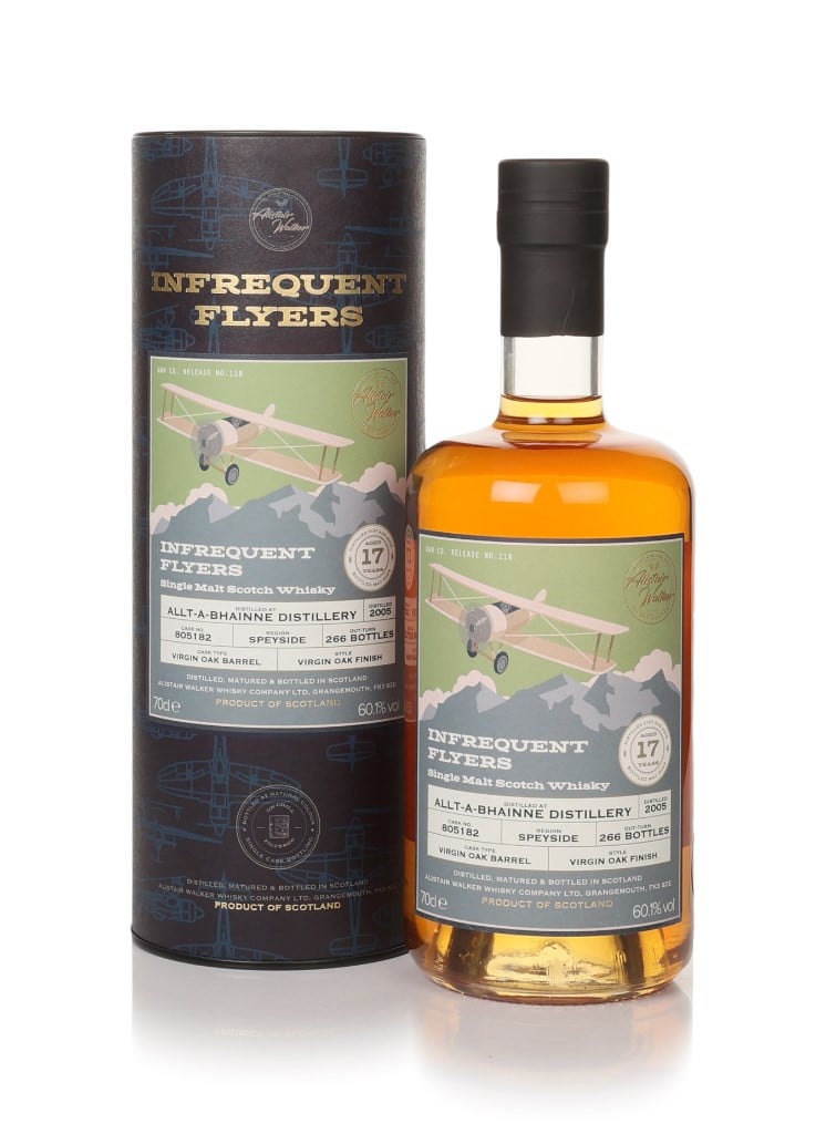 Allt-a-Bhainne 17 Year Old 2005 (cask 805182) - Infrequent Flyers (Alistair Walker) 70cl