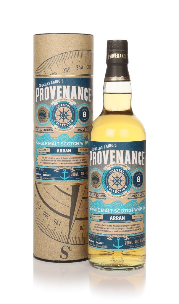 Arran 8 Year Old 2014 - Provenance Coastal Collection (Douglas Laing) 70cl