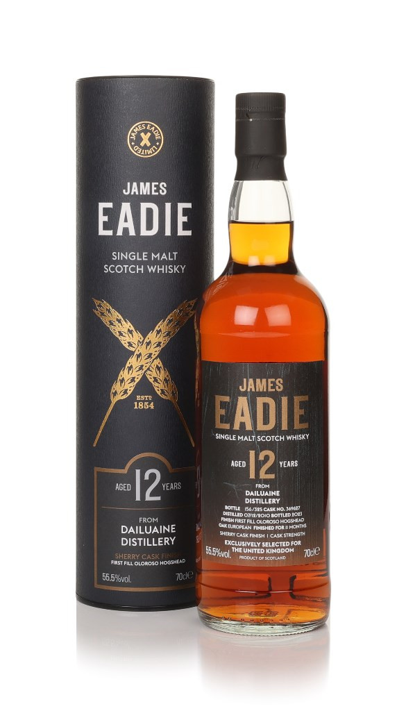 Dailuiane 12 Year Old 2010 (cask 369627) - James Eadie 70cl