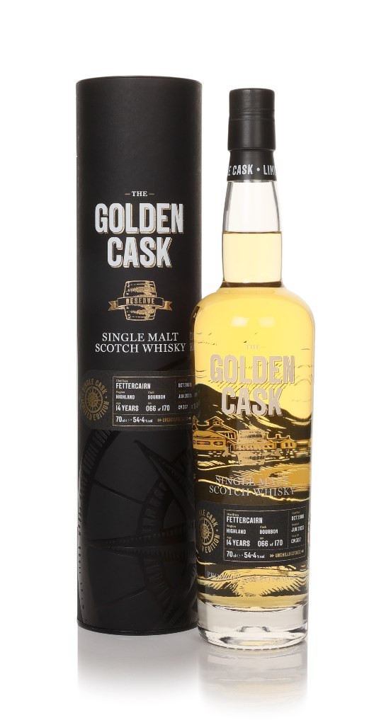 Fettercairn 14 Year Old 2008 (cask CM307) - The Golden Cask (House of MacDuff) 70cl