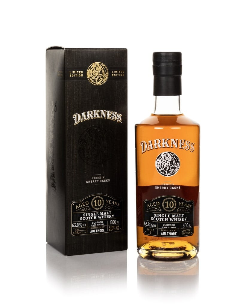 Aultmore 10 Year Old Oloroso Cask Finish (Darkness) 50cl