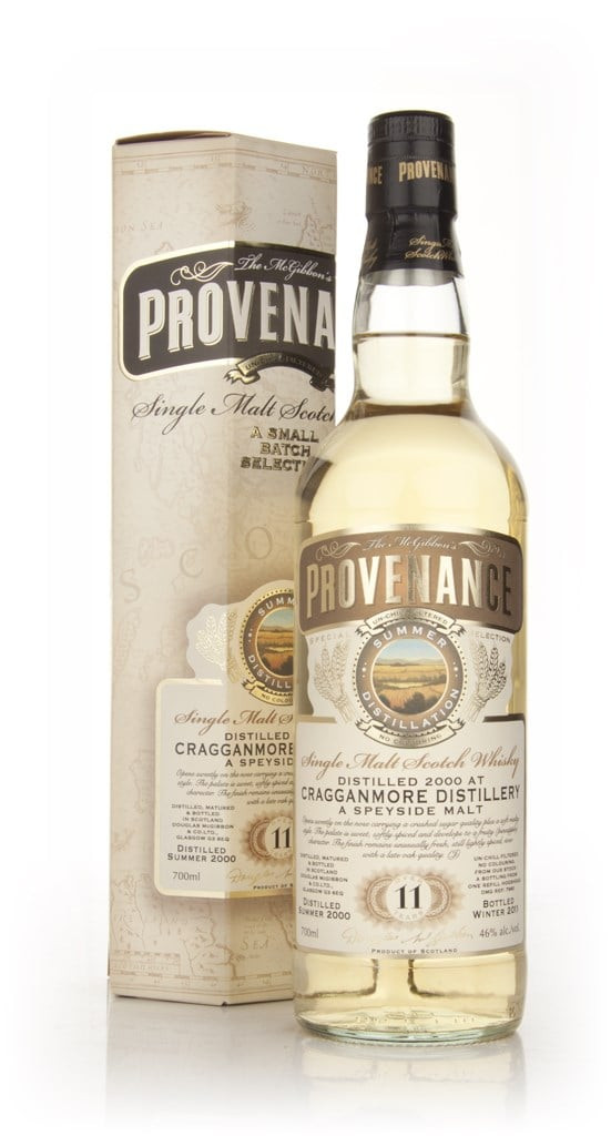 Cragganmore 11 Year Old 2000 - Provenance (Douglas Laing) 70cl