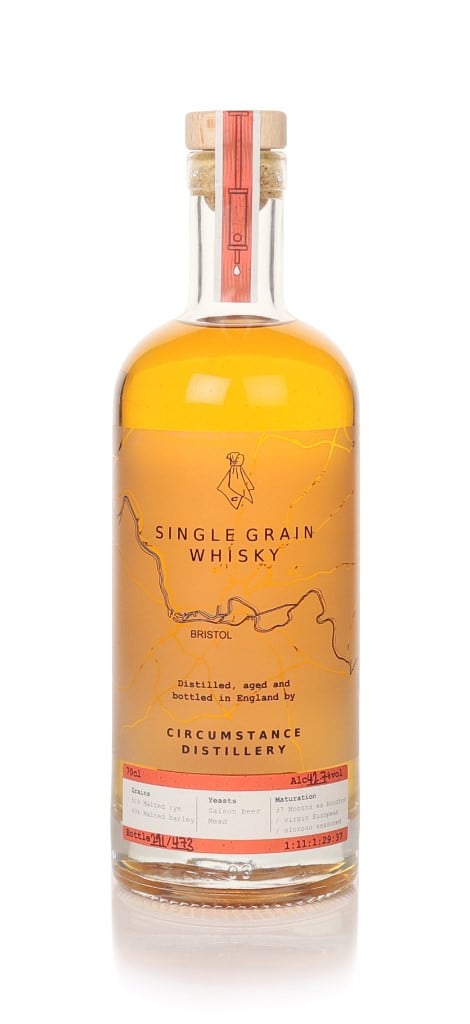 Circumstance Single Grain Rye Whisky 70cl