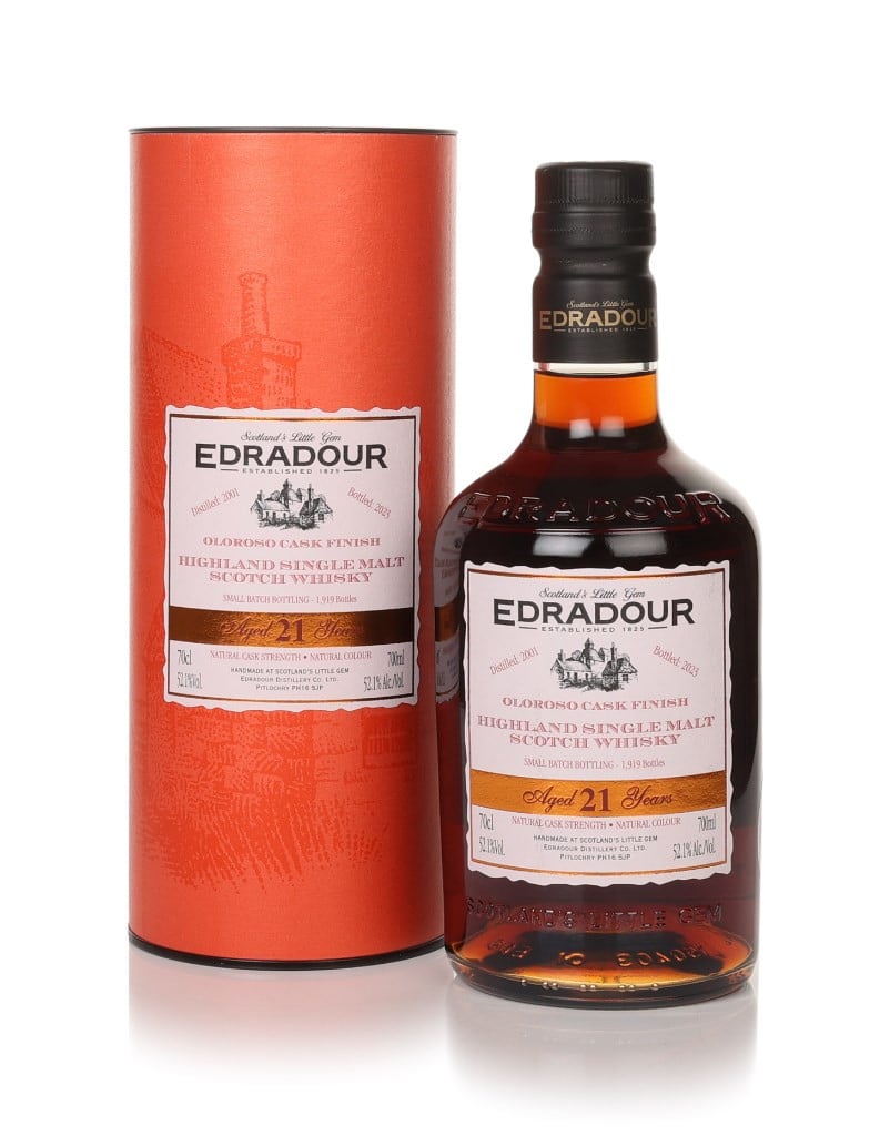Edradour 21 Year Old 2001 Oloroso Sherry Finish 70cl
