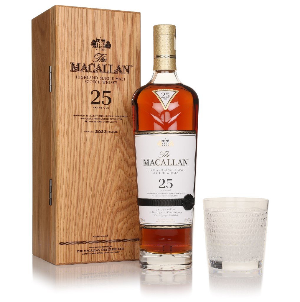 The Macallan 25 Year Old Sherry Oak (2023 Release) 70cl