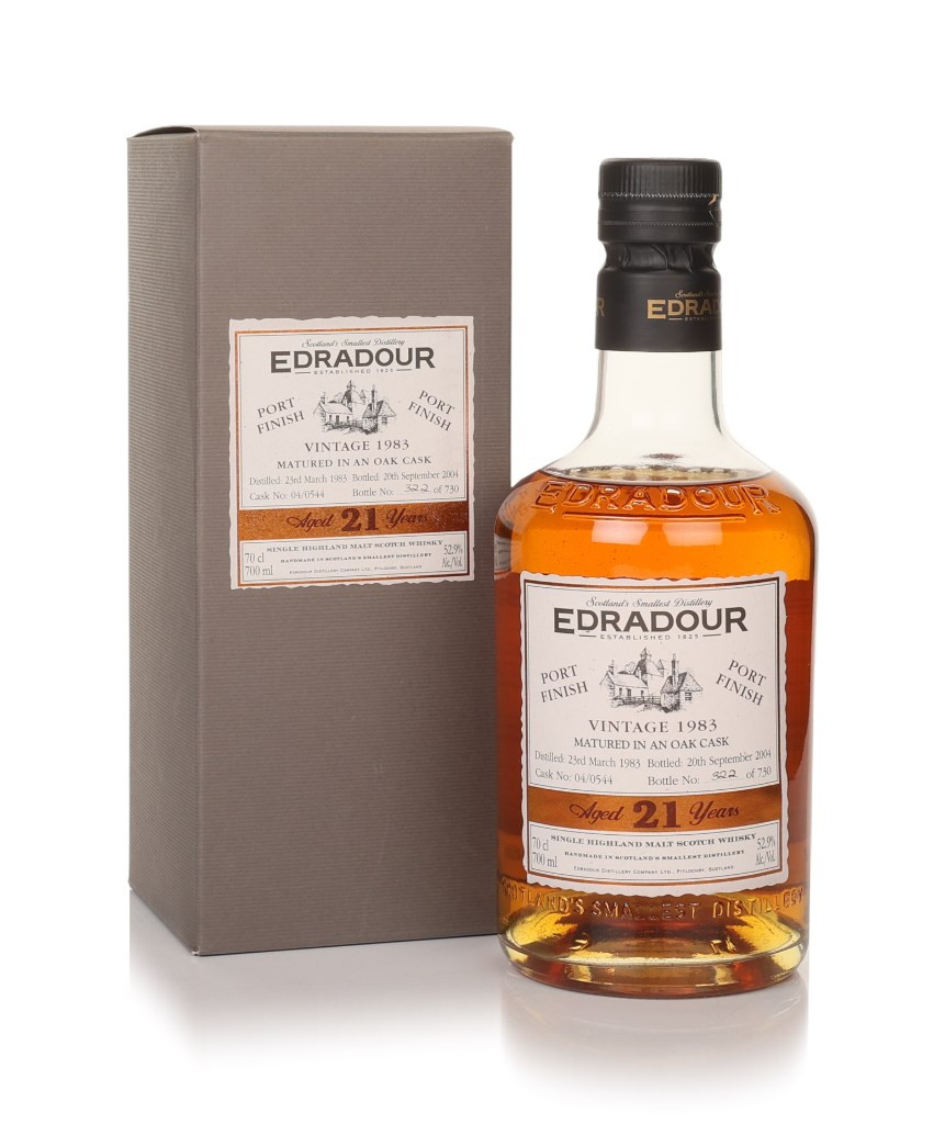 Edradour 21 Year Old 1983 (Cask 04/0544) Port Finish 70cl