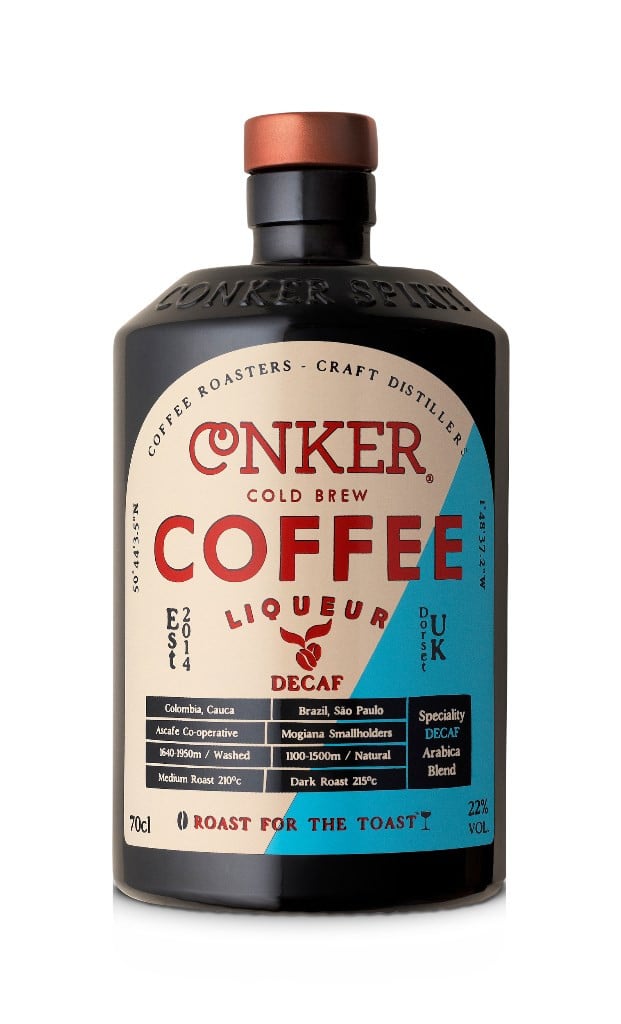 Conker Spirit Decaf Cold Brew Coffee Liqueur (22%) 70cl