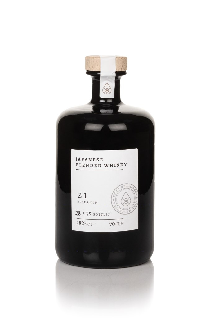 Blended Japanese Whisky 21 Year Old - Forgotten Gems 70cl