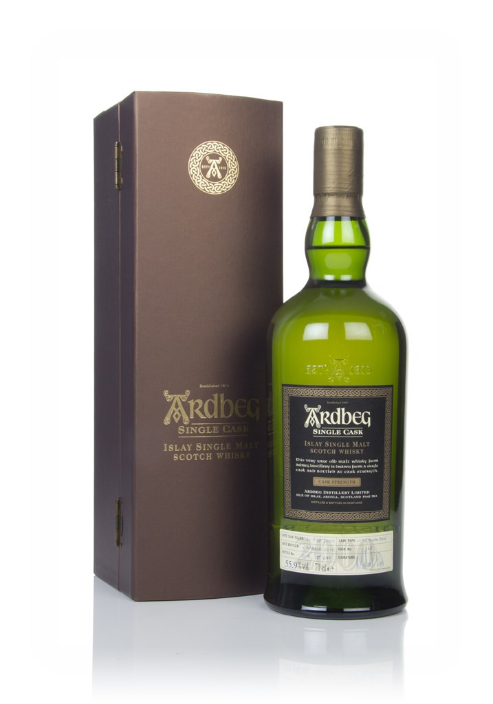 Ardbeg 10 Year Old 2000 (cask 368) - First Fill Bourbon Barrel 70cl