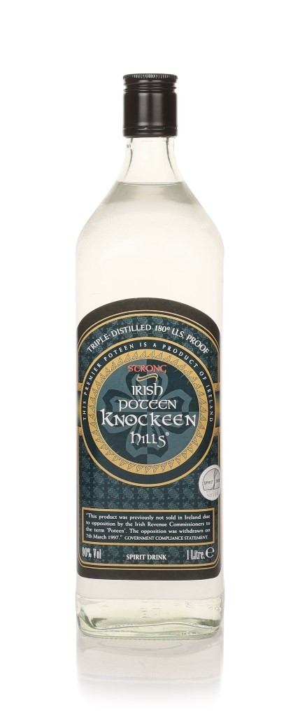 Knockeen Hills Irish Poteen Gold Extra-Strength 1L 100cl