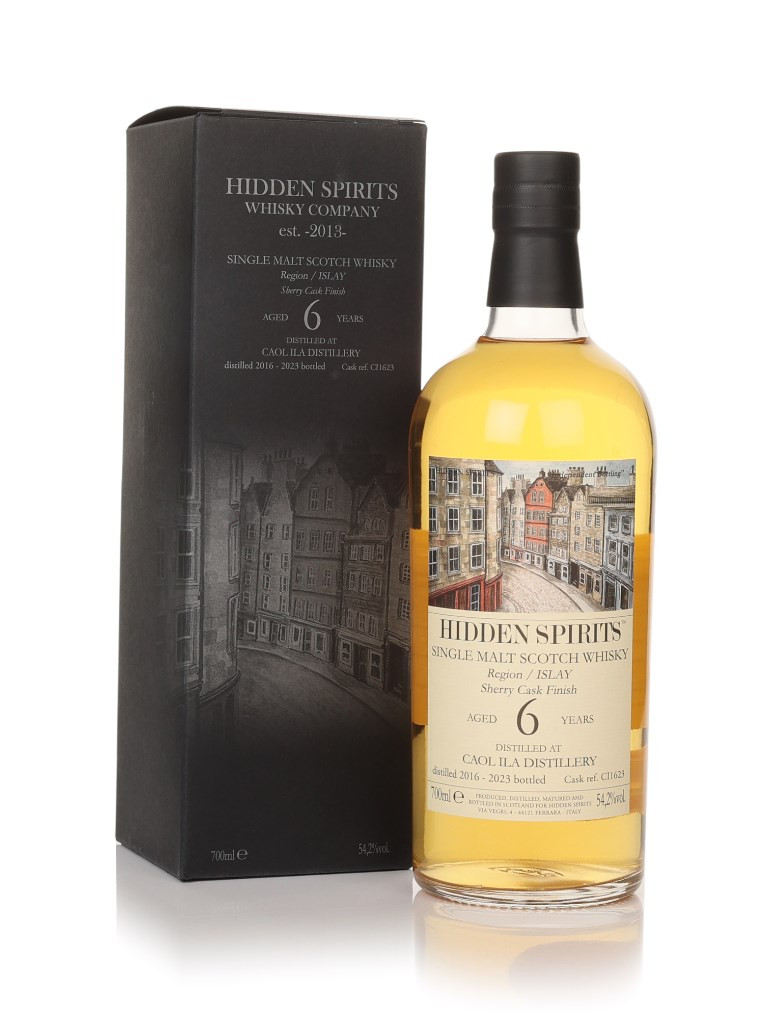 Caol Ila 6 Year Old 2016 (cask CI1623) - Hidden Spirits 70cl